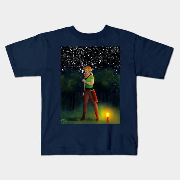 Alex Kids T-Shirt by Vanta Arts